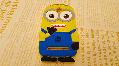 Гумовий 3D чохол для Asus Zenfone C ZC451CG Міньйон, фото 2