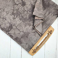 Тринитка з начісом "Капучино мармурові розводи" щільність 330г/м.