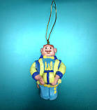 Український подарунок. Статуетка Козак з подарунком, Хендмейд, фото 2