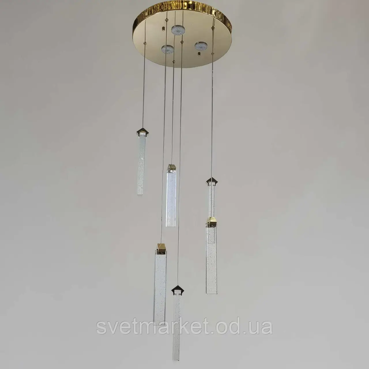 Каскадна світлодіодна люстра 2317/6GD, фото 1