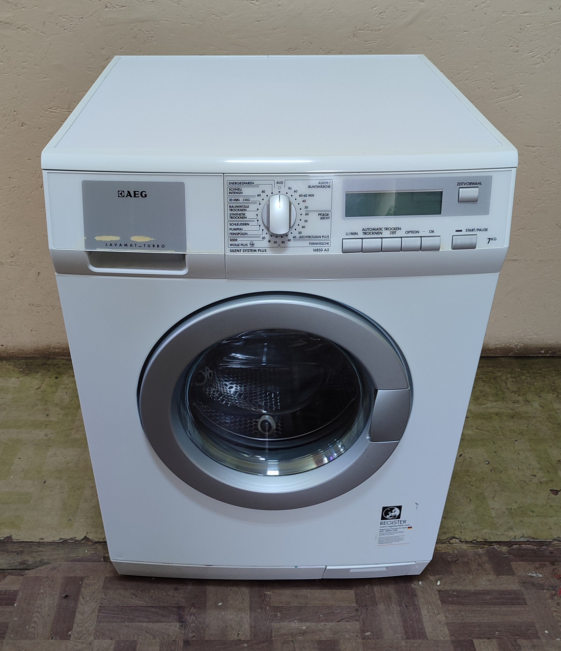 7-кілограмова пральна машина AEG 16850 A3 з Німеччини з гарантією