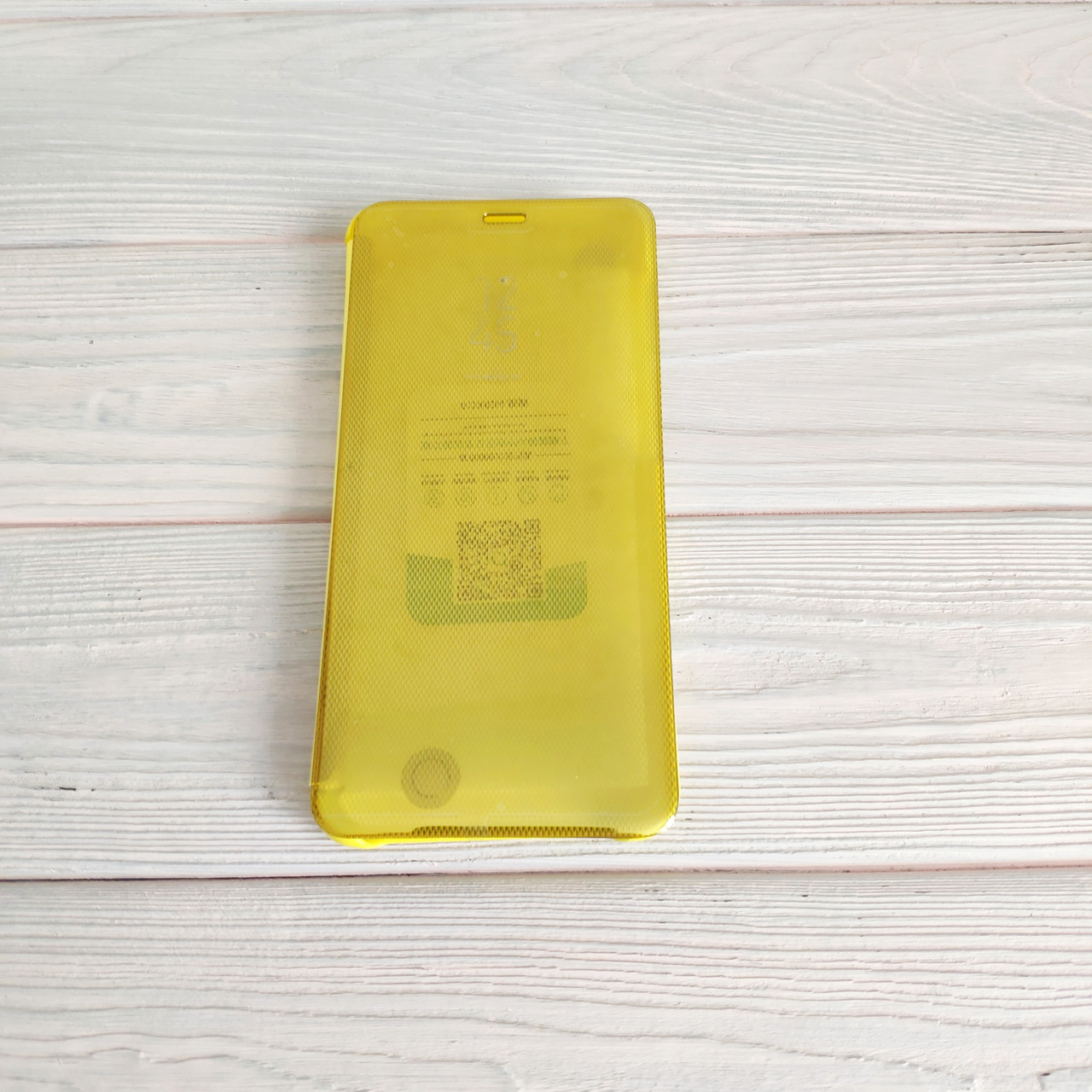 Чохол Clear View для Samsung A50 2019 / A505F Дзеркальна Жовтий
