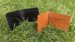 Гаманець зажим із натуральної шкіри