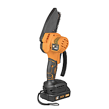 Ланцюгова пила акумуляторна ТEX ТАОЕ-S4 Довжина шини 100 мм АКБ 20 В 2.0 Аг ЗП, фото 4