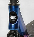 Трюковий самокат Best Scooter Kraken KR-71078, колеса PU 110 мм, висота 87 см, ABEC 9, Анодований, фото 7