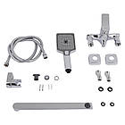 Змішувач для ванни Qtap Presto з довгим поворотним виливом (з душовим гарнітуром) QTPRE2601CRM45573 Chrome, фото 5