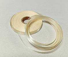 Атласна стрічка 0,6см 23 метри Шампань