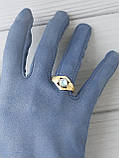 Лабрадор кільце з натуральним лабрадором у серебрі кільце з лабрадором кільце лабрадор 17,5 розмір Індія!, фото 6