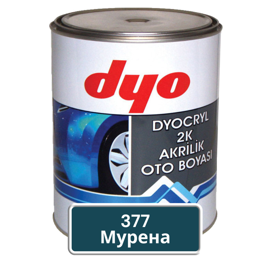 377 Мурена Акрилова авто фарба DYO 1 л (без затвердника), фото 1
