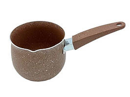 Турка для приготування кави з нержавіючої сталі з тефлоновим покриттям Турка L 22 D10 H9 cm 750 мл