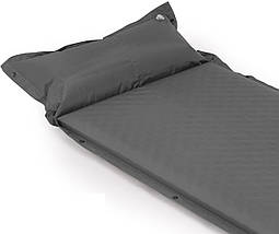 Самонадувний килимок з подушкою Naturehike CNK2300DZ014, 60 мм (Graphite), фото 3