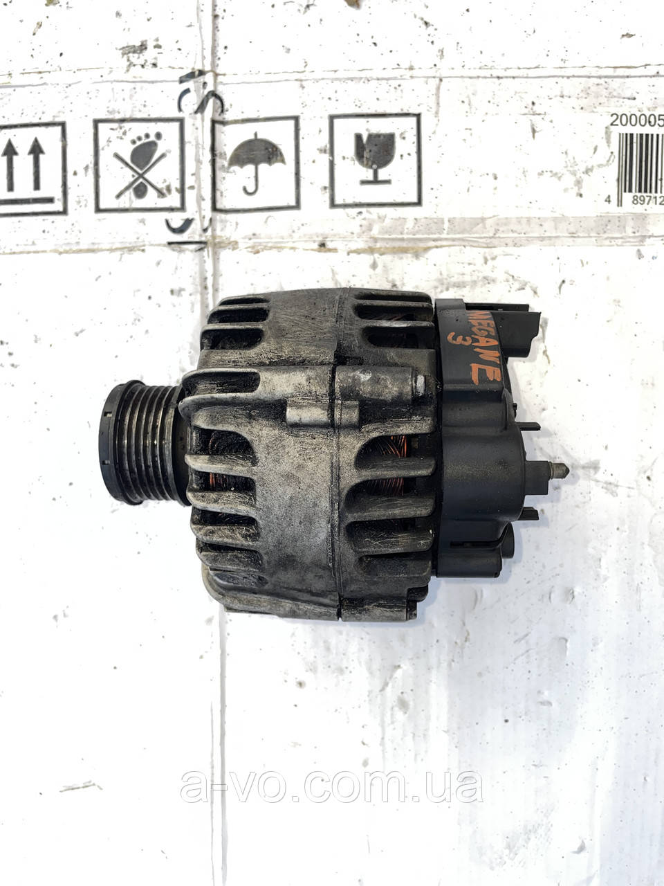 Генератор для Renault Megane 3, 231000027R, TG12C078, 2606288A, 120A, фото 1