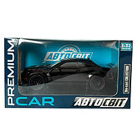 Машинка металева Dodge Challenger SRT Додж чорний звук світло відкр двері багажник капот Автосвіт 1:32,16*7*5см (AP-1992), фото 8