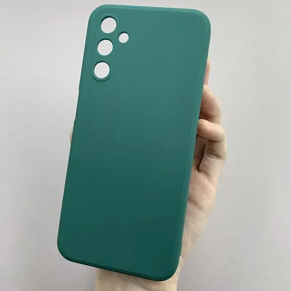 Чохол Silicone Case Samsung Galaxy M15 Темно-зелений