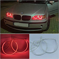 CCFL Ангельские глазки на BMW E36, E38, E39, Е46 (с линзой) Красные