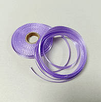 Атласна стрічка 0,6см 23 метри Бузковий