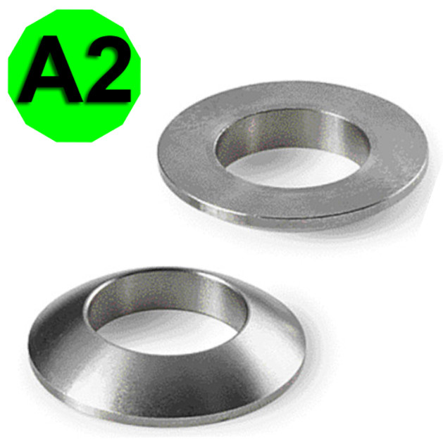 Шайба декоративна DIN 6319 С, неіржавка сталь A2, M8, фото 1