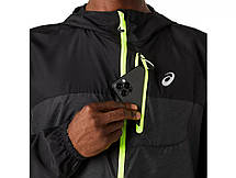 Куртка для бігу чоловіча Asics FUJITRAIL PACKABLE JACKET 2011C991-001, фото 6