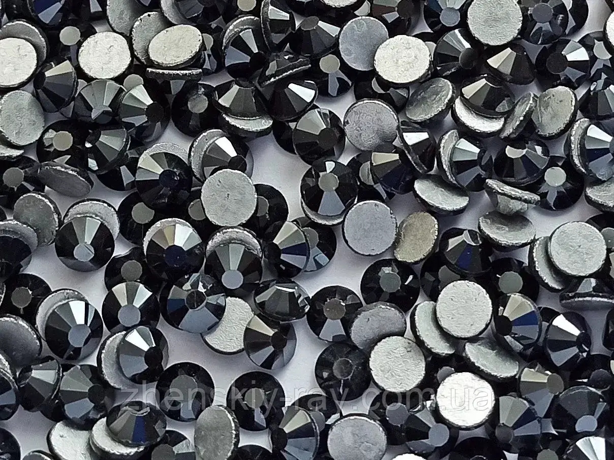 Камені Swarovski SS3 JET JEMATITTE 1400 шт.