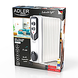 Масляний радіатор Adler AD 7817 (11 ребер), фото 7