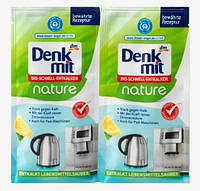 Засіб для видалення накипу для чайників та кавомашин Denkmit (2*25г). Порошок от накипи для чайников