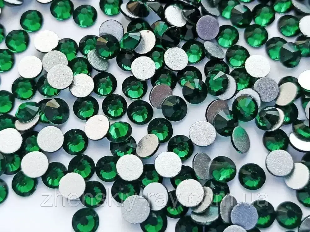 Камені Swarovski SS3 EMERALD 1400 шт.