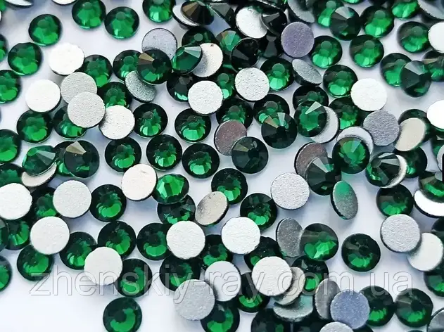 Камені Swarovski SS3 EMERALD 1400 шт., фото 1