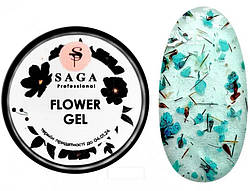 Гель для дизайну із сухоцвітами SAGA Professional Flower Fairy Gel #11, 5 мл