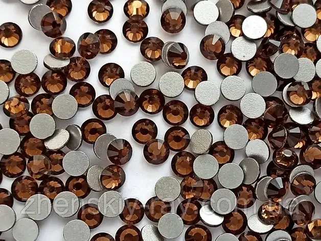 Камені Swarovski SS3 SMOEK TOPAZ 1400 шт., фото 1