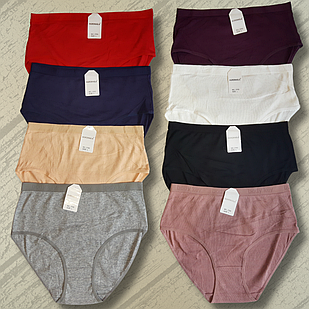 Трусики В Рубчик Великі Мікс 24шт (3793)