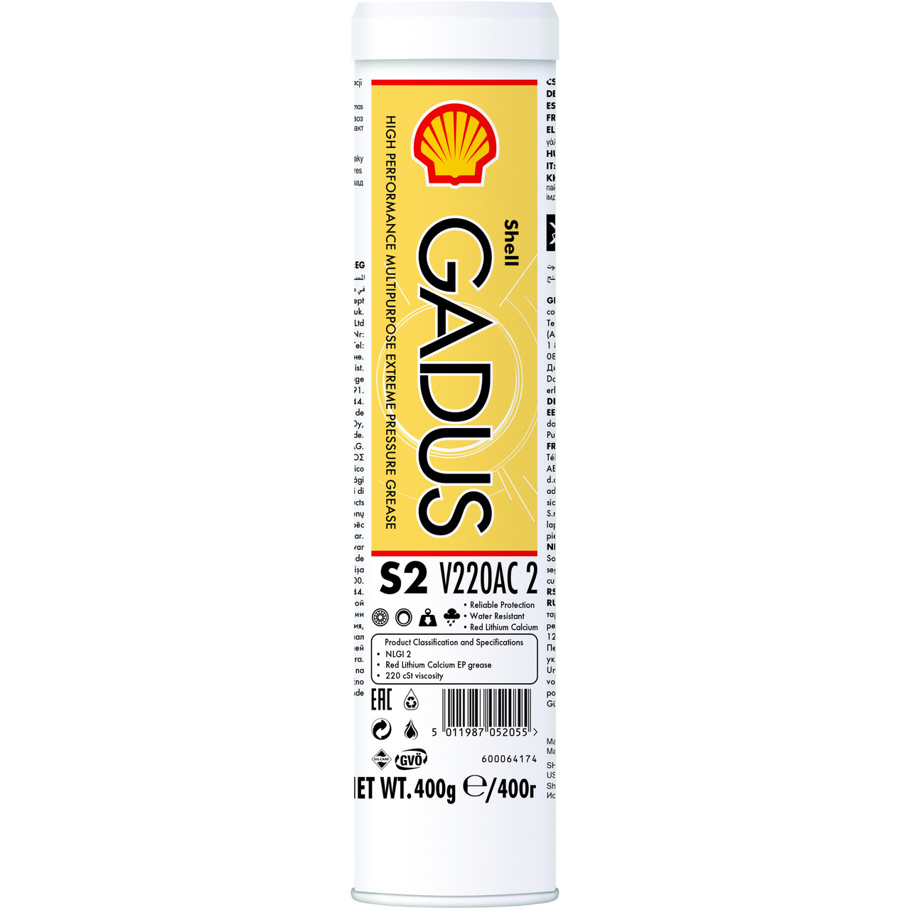 Мастило Shell Gadus S2 V220AC 2, 400 г