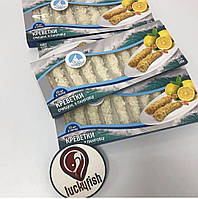 Креветки сирі очищені в паніровці заморожені 21\25, 180 грам (10 шт. в упаковці)