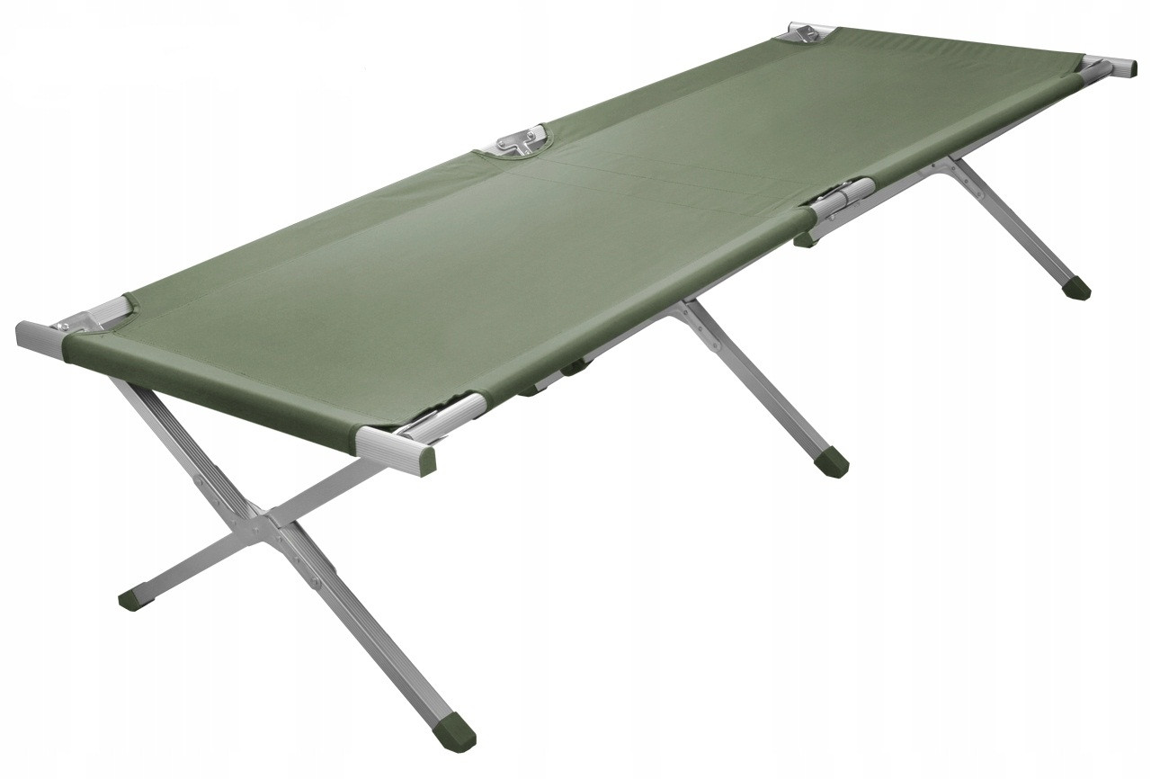 Ліжко розкладачка туристична тактична в чохлі LIGHT MIL-TEC OLIVE (14402001)
