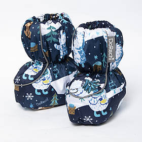 Пінетки зимові Єті 14 см (0 - 18 місяців) ДоРечі Різні кольори