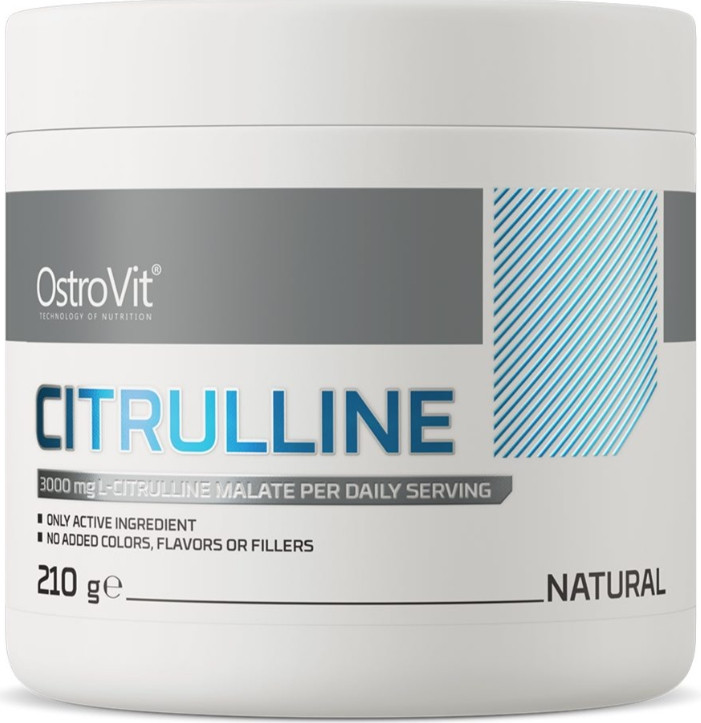 Цитрулін Малат OstroVit 100% Citrulline 210 g без смаку