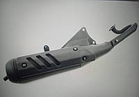 Suzuki 2T 50 ADDRESS Sepia HI-UP Глушник з накладкою фірма MotoTech — Оригінал Тайвань