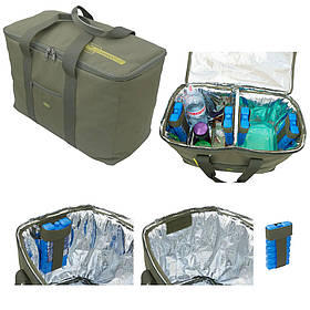 Термосумка (Сумка холодильник) туристична Acropolis 35 л. З 4 акумуляторами холоду.