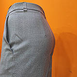 Брюки жіночі штани палаццо широкі прямі 44 сірі, фото 5