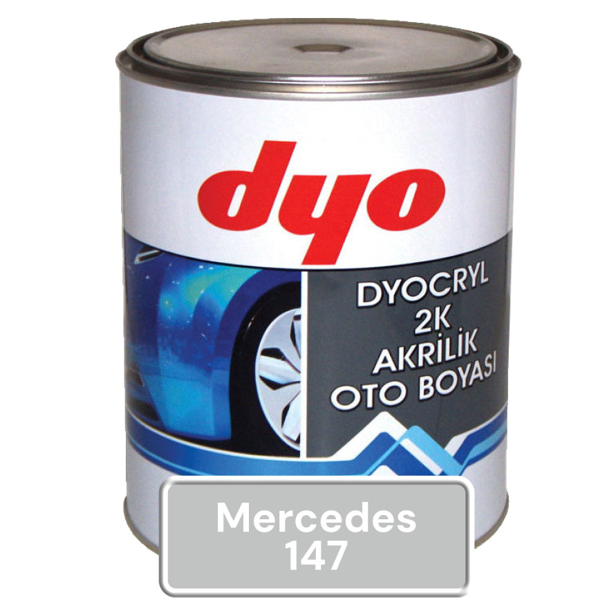 Mercedes 147 Акрилова авто фарба DYO 1.240 кг (без затвердника), фото 1