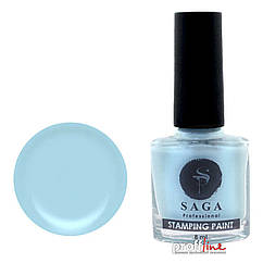 Лак-фарба для стемпінгу Saga Professional Stamping Paint №20 небесно-блакитний, 8 мл