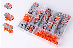 Набір клем у коробці аналог WAGO  222-412 -413-415 WSEHS