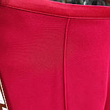 Брюки жіночі легкі палаццо широкі 42 червоні, фото 9