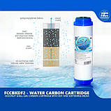 Картридж вугільний з пом'якшенням води Aquafilter FCCBKDF2, фото 6