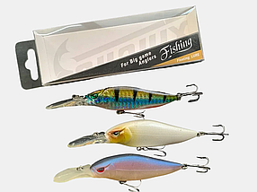 Воблер Sprut GOROMO 75F Набір 3шт