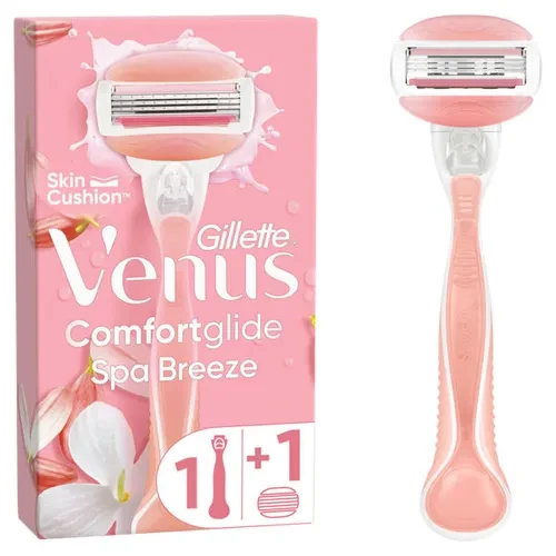 Станок для гоління жіночий Gillette Venus Comfortglide Spa Breeze, на 3 леза (1касета)