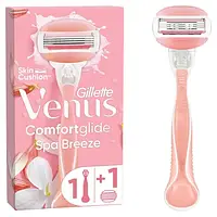 Станок для гоління жіночий Gillette Venus Comfortglide Spa Breeze, на 3 леза (1касета)