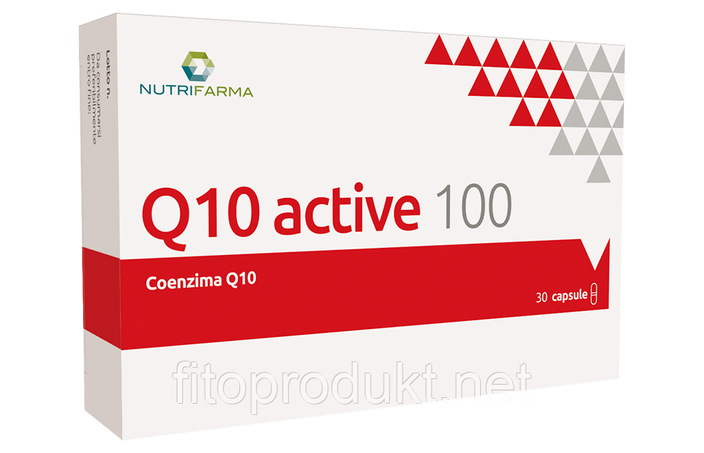Q10 active 100 Коензим у високому дозуванні 30 капсул Нутріфарму