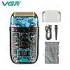 Електробритва VGR Professional Foil Shaver V-352 Blue, фото 2