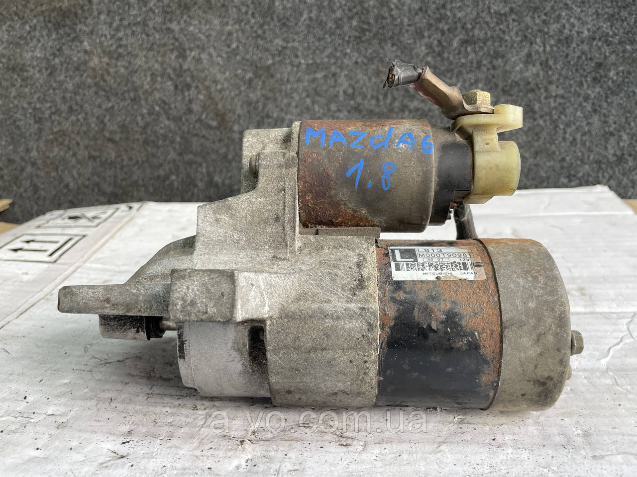 Стартер для Mazda 3, 5, 6, 1.8, 2.0, M000T90981, 11зуб, фото 1