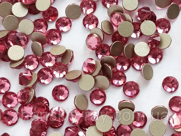 Камені Swarovski SS3 (1,3 мм) Rose 1400 шт., фото 1